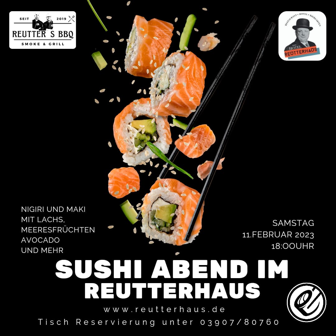 Sushi Abend - Reutterhaus Gardelegen